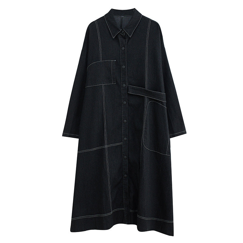 Black Jeans Poncho