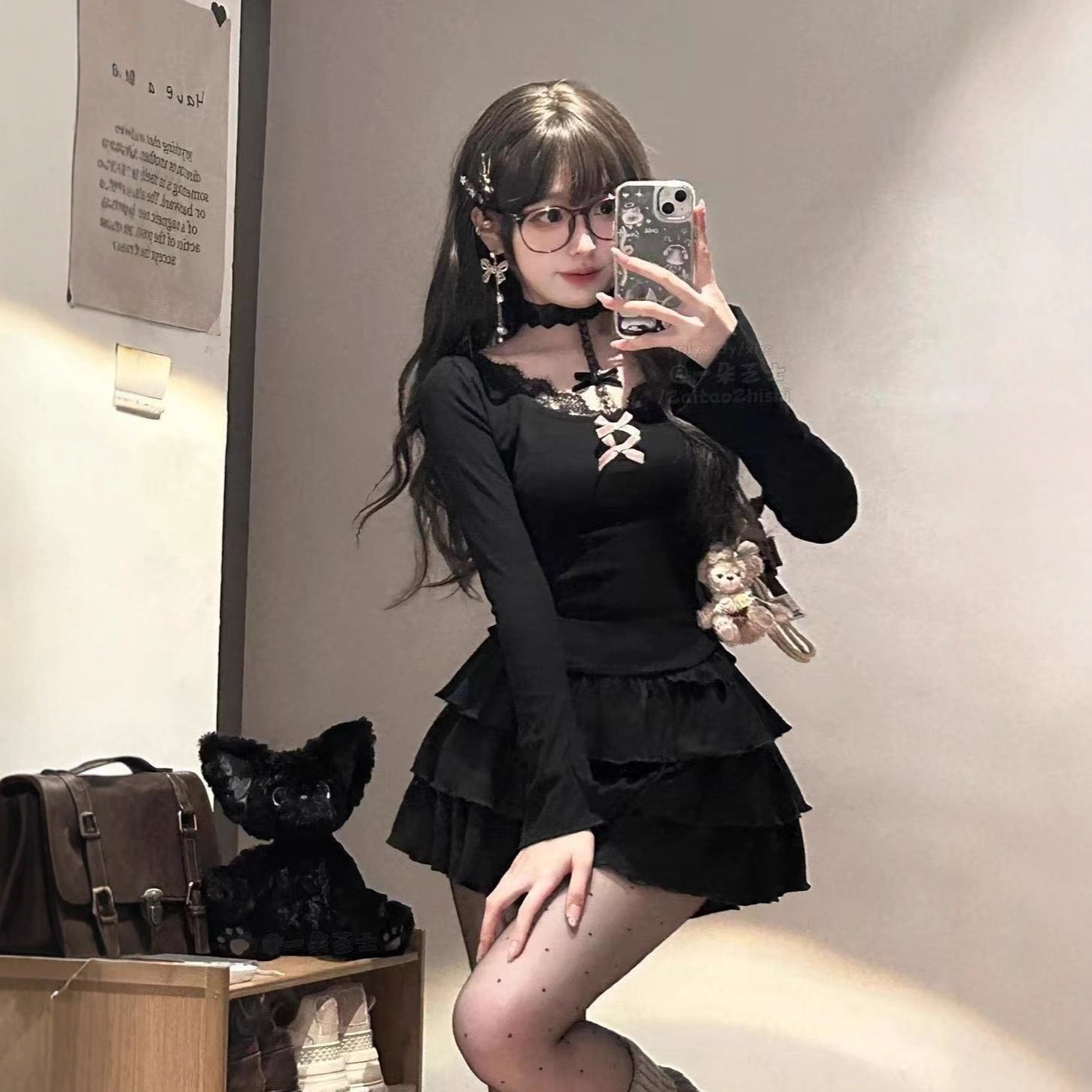 Dark cute Dress